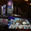 transformer pro pinball machine in a game room