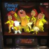 family guy pinball machine in a room