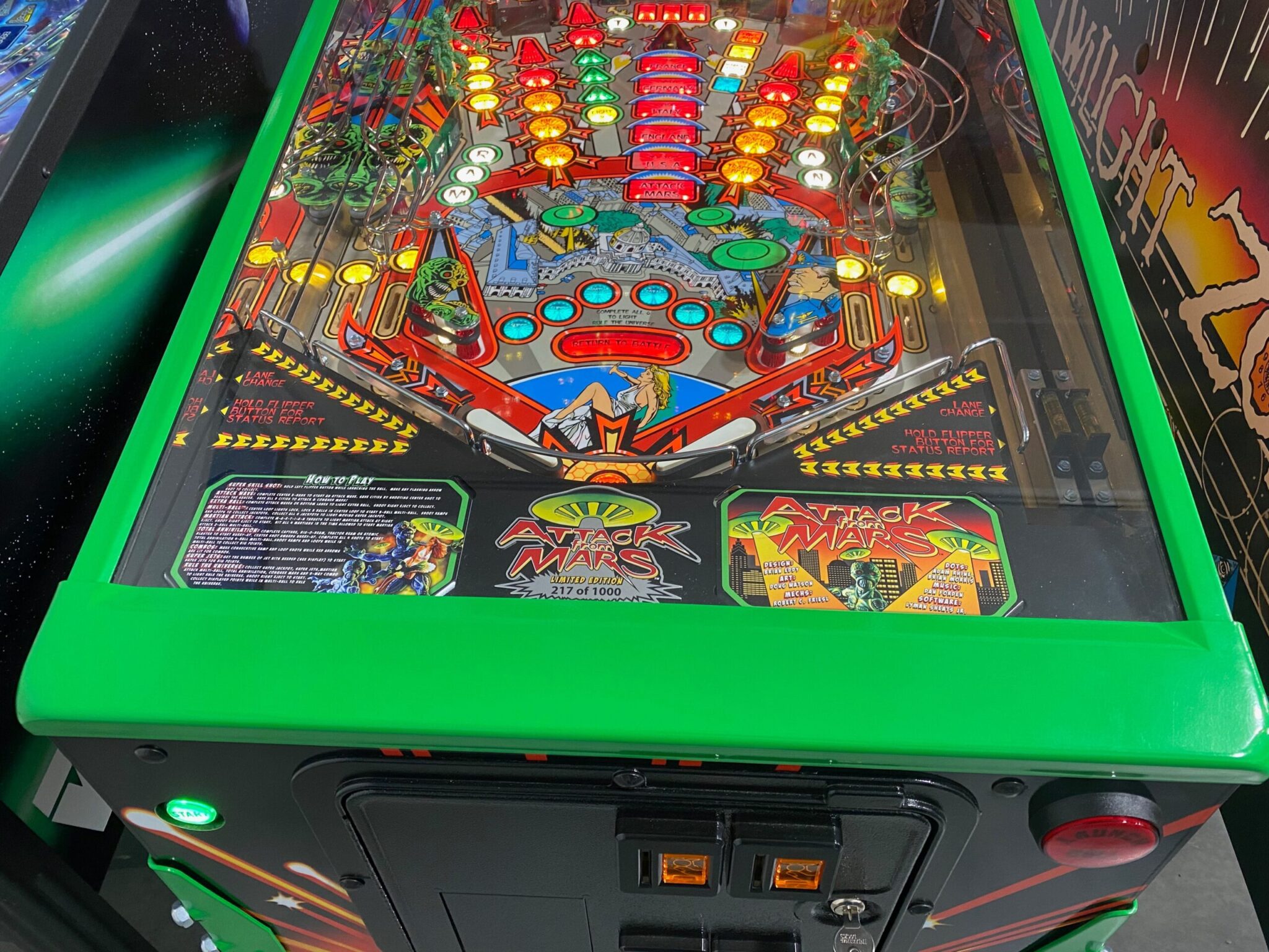 Buy Attack From Mars Pinball MachineChicago Gaming and