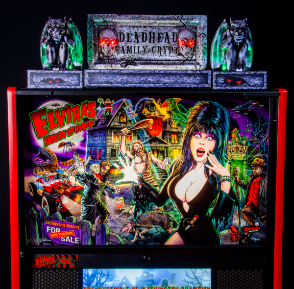 Elvira’s House of Horrors Pinball Topper Stern