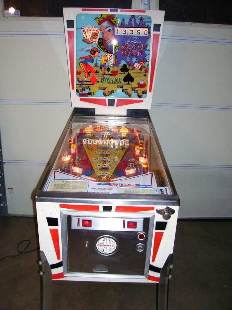 Buy Jacks Open Machine game goes through a rigorous