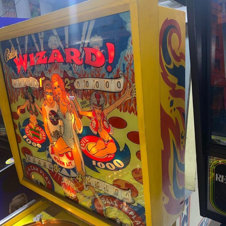 Buy Bally Wizard Pinball Online1975 Bally Wizard Forsale, A Bally mid